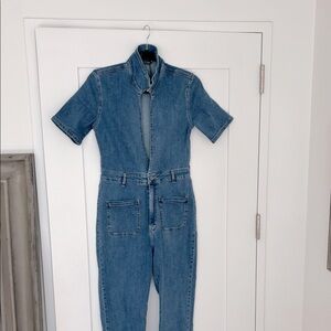 NWT Denim Jumpsuit from Nasty Gal | US 8